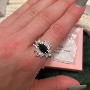 Black Onyx cz Ring - the jewel of Cairo 8